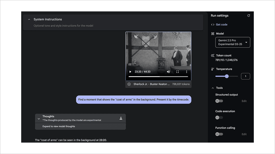 Gemini 2.5 Pro онлайн на русском