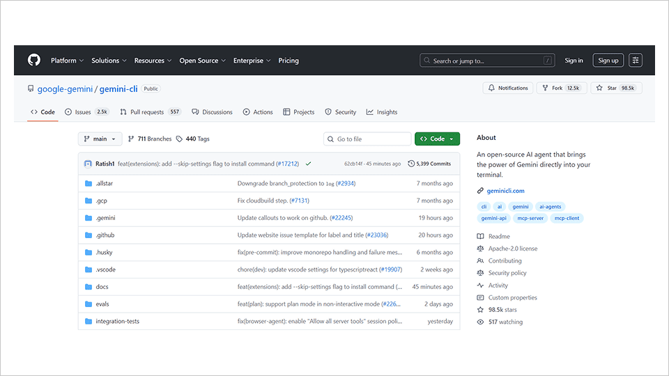 Gemini CLI: бесплатный 
ИИ-агент Google прямо в вашем терминале